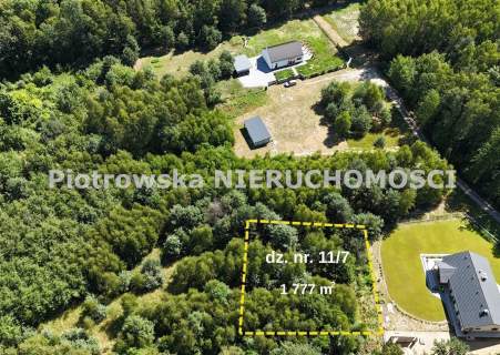 Działka budowlana na sprzedaż, 1777 m2, Kuśnie