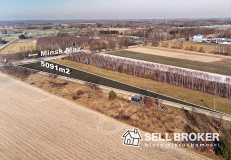 Działka usługowa blisko A2 / 5091 m2 / pod firmę