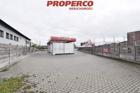 Działka z myjnia samochodową ok 1615m2, Jędrzejów