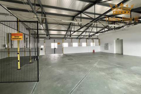 Na wynajem magazyn 600m i biuro 250m - Białołęka ul. Modlińska