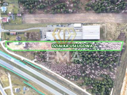Działka usługowa Szarlejka