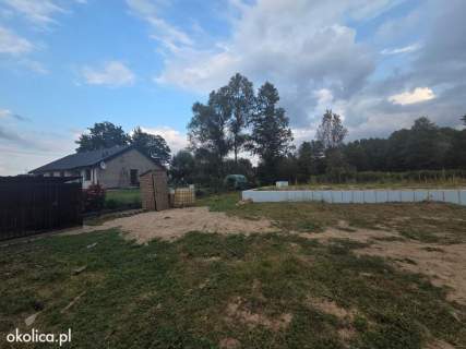 Działka budowlana 1200 m z fundamentami