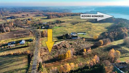 Działka blisko jeziora Komorze   4900 m2. Sikory.