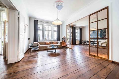 Designerskie 153 m2 balkony kamienica Jeżyce