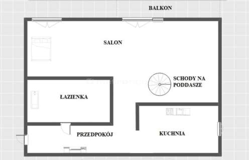 Mieszkanie na Tarchominie, dwupoziomowe