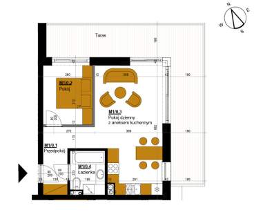 Apartament 40,20 m2