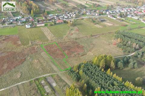 Działki budowlane w Jacni, gmina Adamów, powierzchia 0,25 ha
