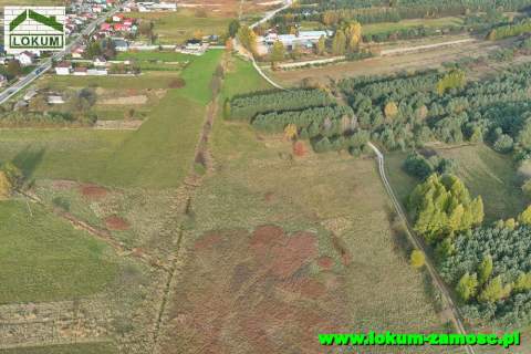 Działki budowlane w Jacni, gmina Adamów, powierzchia 0,25 ha