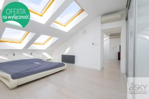 Dwupoziomowy penthouse na wynajem