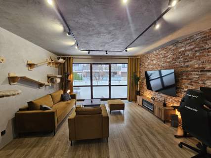 Nowoczesne 3-pok. mieszkanie w stylu loft 69m taras 48m os