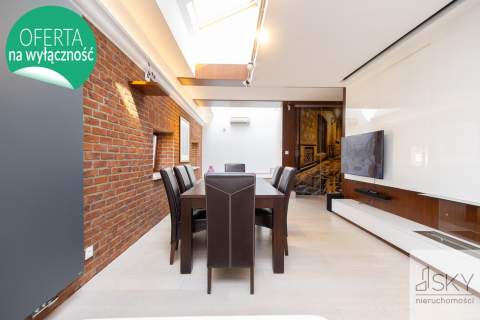 Dwupoziomowy penthouse na wynajem