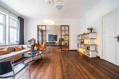 Designerskie 153 m2 balkony kamienica Jeżyce