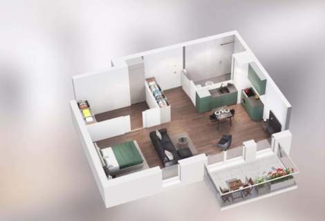 Apartament w prestiżowym kompleksie Nad Odrą