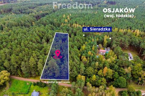 Działka budowlana w lesie 3300 m