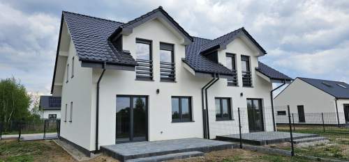 Nowy Dom 103,8m w zabudowie dwulokalowej. Konarskie, Kórnik