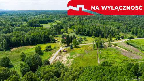 Działka budowlana 9 arów   Pogórska Wola