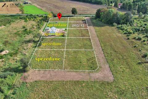 Działka pod budownictwo jednorodzinne- Cewlino.