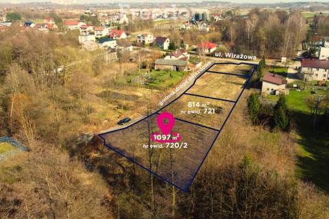 Działka budowlana z warunkami zabudowy 1106 m 