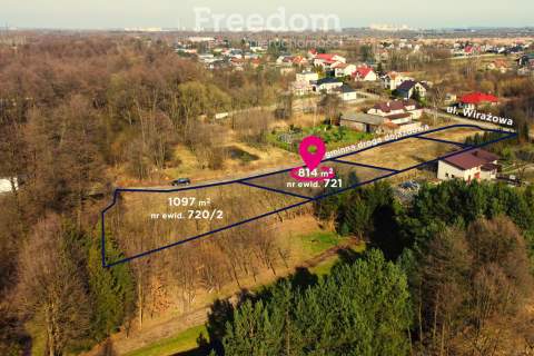 Działka budowlana z warunkami zabudowy 814 m 