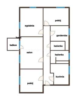 4-6 pokoi, ponad 100m2, UMK, budynek z cegły