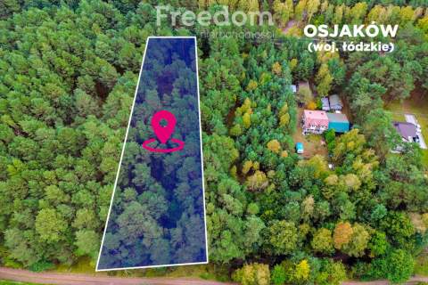 Działka budowlana w lesie 3300 m