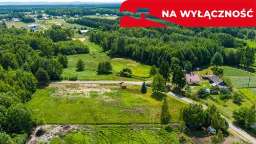 Działka budowlana 9 arów   Pogórska Wola