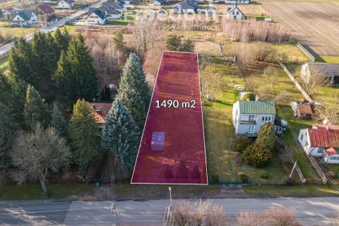 Atrakcyjna działka budowlano-usługowa 1490 m 