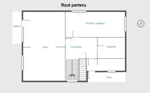przestronny dom z potencjałem, spokojna okolica