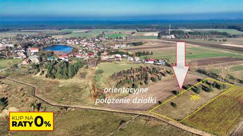 działka budowlana - Świerczyna - na raty