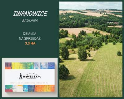 Widokowa działka 18km od obwodnicy Krakowa