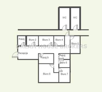 Lokal handlowo usługow 230m2 ścisłe centrum miasta
