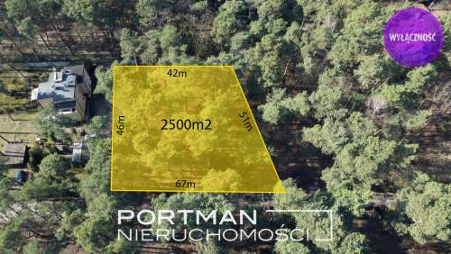 Działka 2500m2 w Otwocku Śródborowie