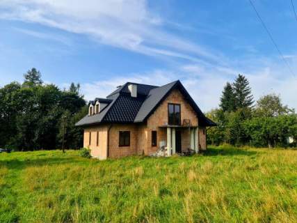 REZERWACJA NOWOCZESNY DOM DO WYKOŃCZENIA, ŚWIERCHOWA, GM. OSIEK...