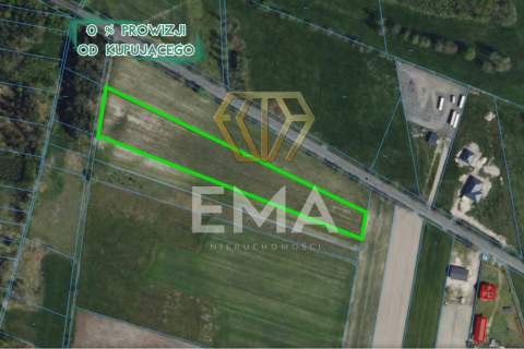 Rząśnia 10 000 m pod dom, usługi lub agroturyst