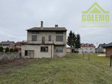 Dom 170 m w stanie surowym   Wiercica gm. Janów