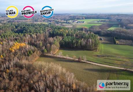 Działka Warcz, powiat gdański 11 070 m