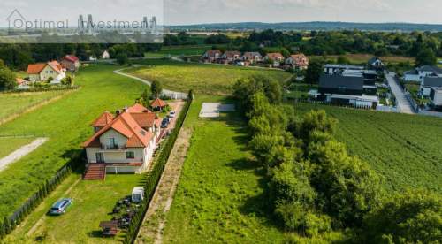 Kraków. os. Mogiła. Działka z rozp.budową domu.