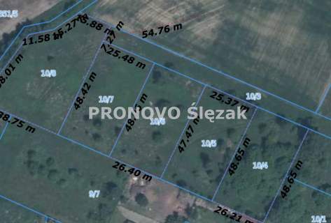 Rościsławice.Działka 1266 m .8 min od Obornik Śl.