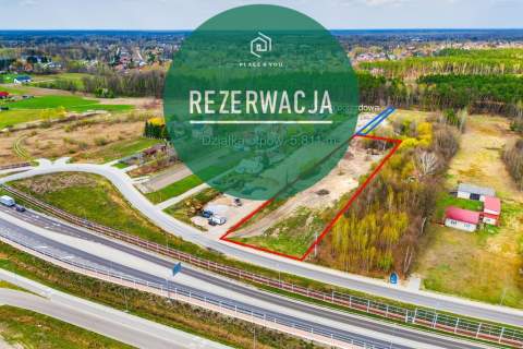 Działka budowlana MN/U - 40% do zabudowy 23% Vat