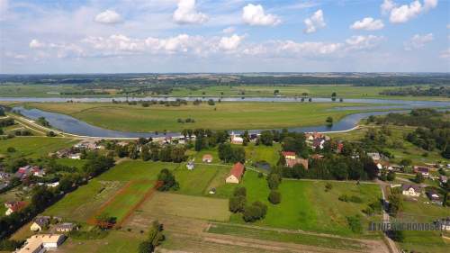 Piasek - działka budowlana - na raty - nad Odrą 70