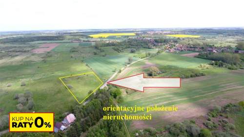 Gosław - NA RATY - 21 km od Kołobrzegu