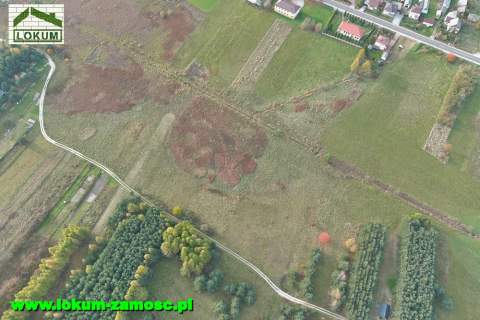 Działki budowlane w Jacni, gmina Adamów, powierzchia 0,25 ha
