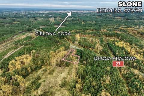 Na sprzedaż działka przy drodze nr 27 z MPZG 