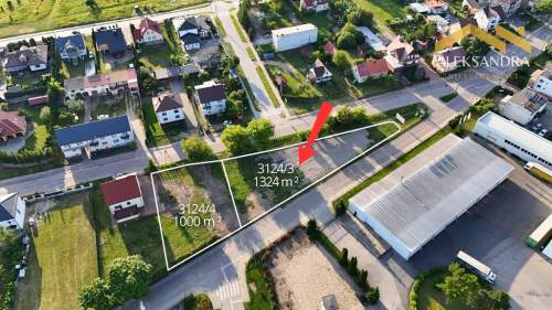 Działka inwestycyjna 1324 m2 - nie przegap okazji