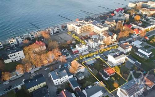 Działka pod hotel lub apartamenty, 80m od morza 