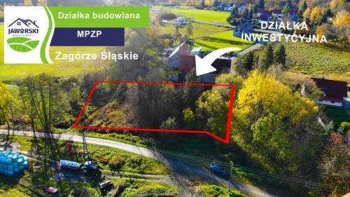 Zagórze Śląskie ul. Drzymały - działka budowlana