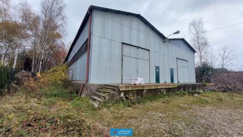 Hala magazynowa, budynek biurowy, działka 3000 m2
