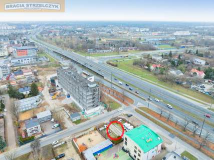 Działka inwestycyjna Warszawa ul. Modlińska.