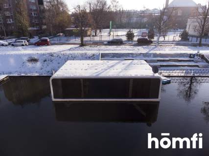 Na sprzedaż nowoczesny dom na wodzie w Gdańsku