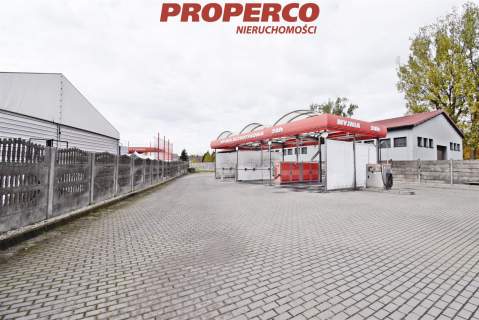 Działka z myjnia samochodową ok 1615m2, Jędrzejów